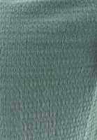 Bayan Yeşil Yüksek Bel Yırtmaçlı Etek