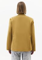 Bayan Sarı Oversize Blazer Ceket