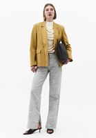 Bayan Sarı Oversize Blazer Ceket