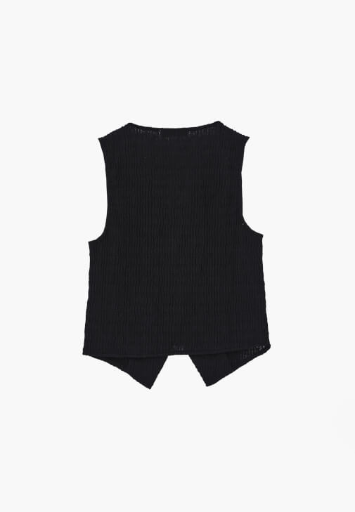 Dokulu Yelek ve Pantolon Kombini