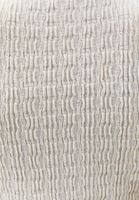 Bayan Krem Dokulu V Yaka Yelek