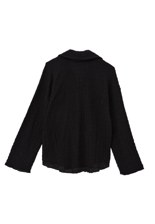 Gömlek ve Yüksek Bel Wide-Leg Pantolon Kombini