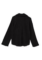 Bayan Siyah Oversize Gömlek