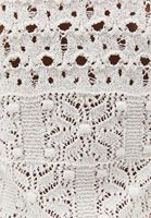 Bayan Krem Ajurlu Süveter