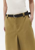 Bayan Sarı Kemer Detaylı Etek