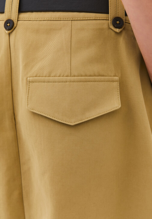 Midi Etek ve İkili Bluz Kombini