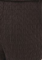 Bayan Kahverengi Dokulu Culotte Pantolon