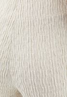 Bayan Krem Dokulu Culotte Pantolon