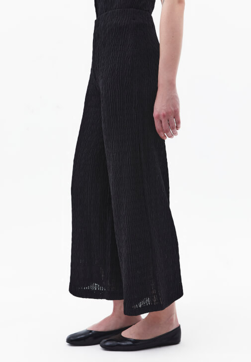 Culotte Pantolon ve Yelek Kombini