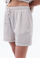 Bayan Bej Ultra Yüksek Bel Şort