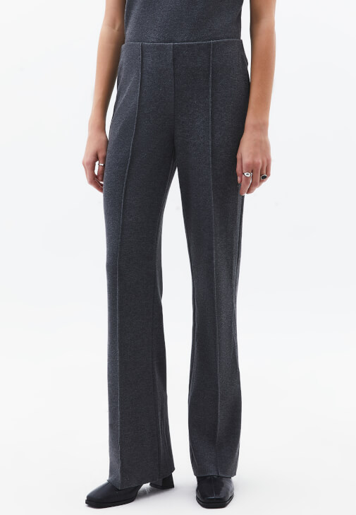 Flare Pantolon ve Ceket Kombini