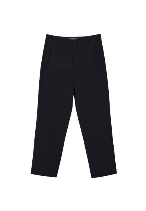 Carrot-Fit Pantolon ve Yelek Kombini