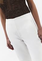 Bayan Bej Ultra Yüksek Bel Carrot-Fit Pantolon