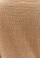 Bayan Bej Bağlama Detaylı Top