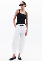 Bayan Siyah Bağcık Detaylı Atlet