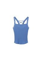 Bayan Mavi Bağcık Detaylı Atlet