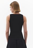 Bayan Siyah Dantel Detaylı Atlet