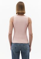 Bayan Pembe Dantel Detaylı Atlet