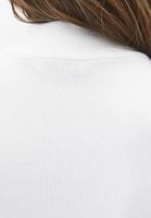 Bayan Krem Cut-Out Detaylı Tişört