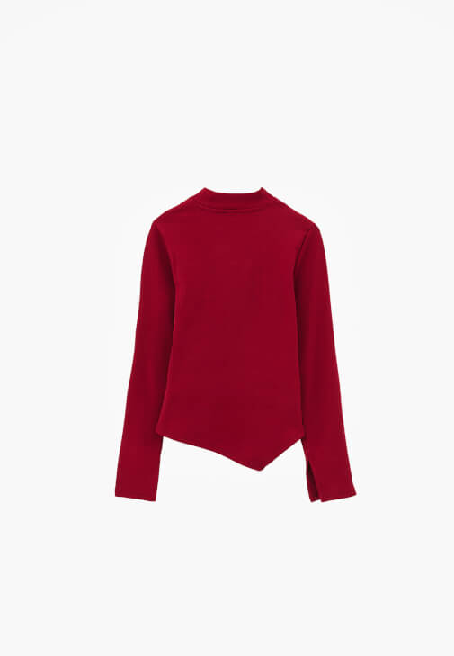 Cut-Out Detaylı Tişört ve Pantolon Kombini