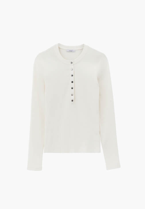 Pamuklu Tişört ve Barrel-Fit Denim Kombini