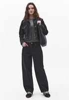 Bayan Yeşil Pamuklu Sıfır Yaka Tişört