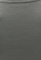 Bayan Yeşil Pamuklu Sıfır Yaka Tişört