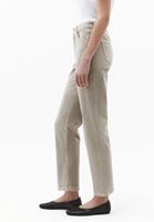 Bayan Bej Ultra Yüksek Bel Straight-Fit Pantolon