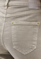 Bayan Bej Ultra Yüksek Bel Straight-Fit Pantolon