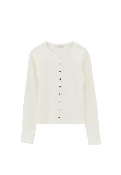 Düğmeli Tişört ve Barrel-Fit Pantolon Kombini