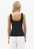 Bayan Siyah Askılı U Yaka Atlet