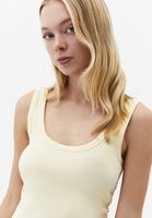 Bayan Sarı Askılı U Yaka Atlet