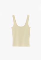 Bayan Sarı Askılı U Yaka Atlet