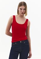 Bayan Kırmızı Askılı U Yaka Atlet