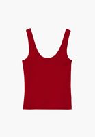 Bayan Kırmızı Askılı U Yaka Atlet