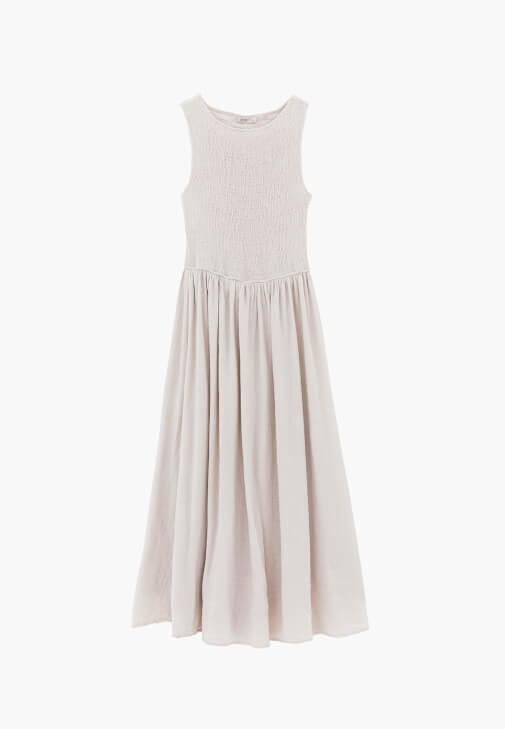 Gipeli Elbise ve Terlik Kombini