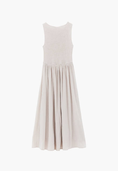 Gipeli Elbise ve Terlik Kombini