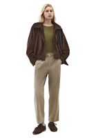 Bayan Bej Baggy-Fit Pantolon ( TENCEL™ )