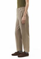 Bayan Bej Baggy-Fit Pantolon ( TENCEL™ )