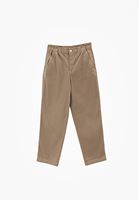 Bayan Bej Baggy-Fit Pantolon ( TENCEL™ )