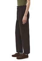 Bayan Kahverengi Baggy-Fit Pantolon ( TENCEL™ )