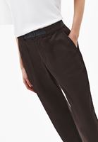 Bayan Kahverengi Carrot-Fit Pantolon ( TENCEL™ )