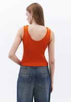 Bayan Turuncu Aksesuar Detaylı Atlet