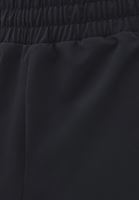 Bayan Siyah Yüksek Bel Wide-Leg Pantolon