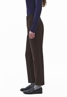 Bayan Kahverengi Ultra Yüksek Bel Carrot-Fit Pantolon