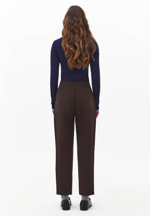 Ultra Yüksek Bel Carrot-Fit Pantolon - Görsel 4