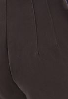 Bayan Kahverengi Ultra Yüksek Bel Carrot-Fit Pantolon