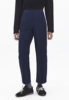 Bayan Lacivert Ultra Yüksek Bel Carrot-Fit Pantolon