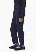 Bayan Lacivert Ultra Yüksek Bel Carrot-Fit Pantolon