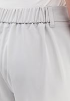 Bayan Gri Yüksek Bel Straight-Fit Pantolon